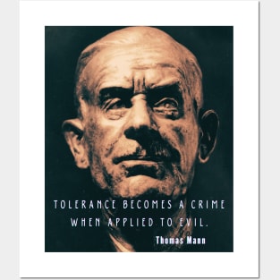 Thomas Mann quote Posters and Art